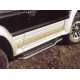 Marche pieds INOX Ø50 MITSUBISHI PAJERO 5 PORTES 2.8/3.5 1994- 1996 accessoire 4X4 MARINA