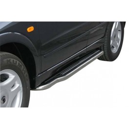 Marche pieds INOX Ø50 SSANGYONG MUSSO TOUS MODELES - accessoires 4X4 MISUTONIDA