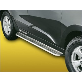 Marchepied INOX 42 HYUNDAI IX35 2010-2014 - CE accessoires 4x4 ANTEC