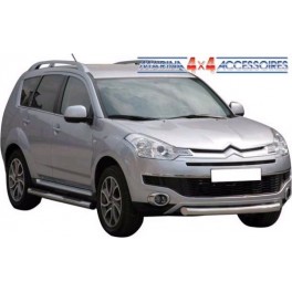 MARCHE-PIEDS INOX Ø50 INOX CITROEN C-CROSSER 2008- - accessoires 4X4 MISUTONIDA