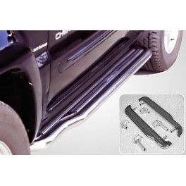MARCHE-PIEDS INOX Ø50 MAZDA BT50 2009- DBLE CAB IDEM P199IX