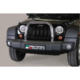 MEDIUM BAR INOX Ø 63 JEEP WRANGLER 5P 2011- - accessoires 4X4 MISUTONIDA
