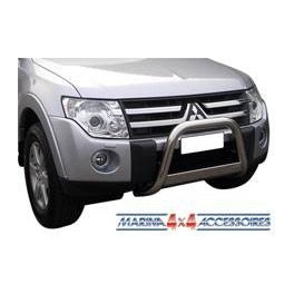 MEDIUM BAR INOX Ø 63 MITSUBISHI PAJERO DID 2007- CE - accessoires 4X4 MISUTONIDA