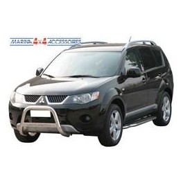 MEDIUM BAR INOX Ø 63 MITSUBISHI OUTLANDER 2007- CE accessoires 4X4 - accessoire