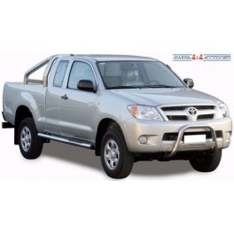 MEDIUM BAR INOX Ø 63 TOYOTA VIGO/HILUX 2006- CE - accessoires 4X4 MISUTONIDA