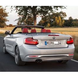 ATTELAGE BMW SERIE 2 CABRIOLET 2014- (F23) - Col de cygne - attache remorque WESTFALIA
