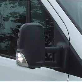 Retroviseur complet VOLKSWAGEN CRAFTER 2009- - MANUEL-CLIGNOTANT-BRAS LONG-DROIT