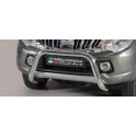 SUPER BAR INOX D.76 MITSUBISHI L200 2015- Club Cab- CE 