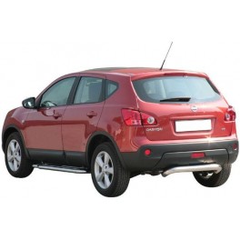 PARE CHOC ARRIERE INOX D.76 NISSAN QASHQAI 2007- 