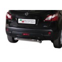 PARE CHOC ARRIERE INOX D.76 NISSAN QASHQAI 2010- CE 