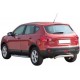 PARE CHOC ARRIERE INOX D.76 NISSAN QASHQAI - 02/2007- 