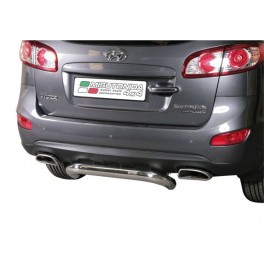 PARE CHOC ARRIERE INOX 76 HYUNDAI SANTA FE 5P 2010- 