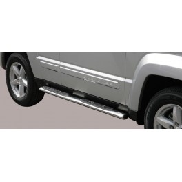 PARE CHOC ARRIERE INOX 76 JEEP CHEROKEE 2008- 