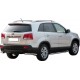 PROTECTION ANGLES DE PARE-CHOC INOX D.63 KIA SORENTO 2009