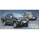 PARE CHOC ARRIERE INOX D.76 TOYOTA HILUX 1998- 2005