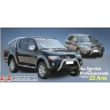 PARE CHOC ARRIERE INOX D.76 TOYOTA HILUX 1998- 2005