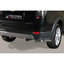 PROTECTION ANGLES DE PARE-CHOC INOX D.63 CHEVROLET CAPTIVA 2011- 