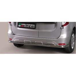 PARE CHOC ARRIERE INOX 63 DACIA DOKKER 2012