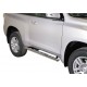 TUBES MARCHE PIEDS OVALE INOX DESIGN TOYOTA LAND CRUISER 150 3P 2009- 