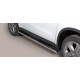 TUBES MARCHE PIEDS OVALE INOX MITSUBISHI SUZUKI VITARA 2015- 