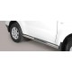 TUBES MARCHE PIEDS OVALE INOX MITSUBISHI PAJERO 2015- 3 portes 