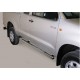 TUBES MARCHE PIEDS OVALE INOX DESIGN TOYOTA HILUX EXTRA CAB 2011- 