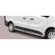 TUBES MARCHE PIEDS OVALE INOX DESIGN OPEL VIVARO 2014- Version courte L1 