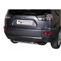 PARE CHOC ARRIERE INOX D.76 MITSUBISHI OUTLANDER 2010- 
