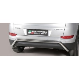 PARE CHOCS ARRIERE INOX D.76 HYUNDAI TUCSON 2015- 