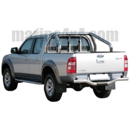 PARE CHOC ARRIERE INOX D.76 MAZDA BT50 2007