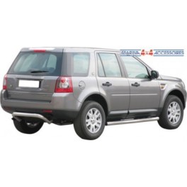 PARE CHOC ARRIERE INOX D.76 LANDROVER FREELANDER 2 2008