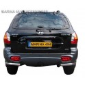 PROTECTION ANGLES DE PARE-CHOC INOX D.50 HYUNDAI SANTA FE ( X2 ) 2000- 2005