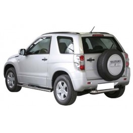 PARE CHOC ARRIERE INOX D.76 SUZUKI GRAND VITARA 2005- 5 PORTES
