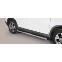 TUBES MARCHE PIEDS OVALE INOX HONDA CR-V 2012