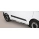 TUBES MARCHE PIEDS OVALE INOX FORD TRANSIT CUSTOM VERSION COURTE (L1) 2013