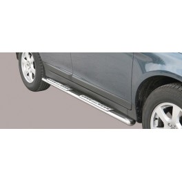 TUBES MARCHE PIEDS OVALE INOX DESIGN VOLVO XC60 2009-2013 