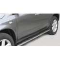 TUBES MARCHE PIEDS OVALE INOX D.76 NISSAN MURANO AVANT 2008