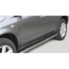 TUBES MARCHE PIEDS OVALE INOX D.76 NISSAN MURANO AVANT 2008