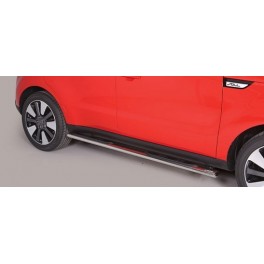 TUBES MARCHE PIEDS OVALE INOX KIA SOUL 2014- 