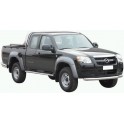 TUBES MARCHE PIEDS OVALE INOX D.76 MAZDA BT50 2007- XTRA CAB