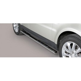 TUBES MARCHE PIEDS OVALE INOX LAND ROVER RANGE ROVER SPORT 2014- 