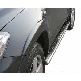 TUBES MARCHE PIEDS OVALE INOX D.76 TOYOTA RAV 4 2006- 