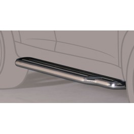 MARCHE PIEDS INOX D.50 MITSUBISHI PAJERO 2003-2006 (5P) 