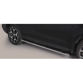TUBES MARCHE PIEDS OVALE INOX SUBARU FORESTER 2013