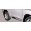 TUBES MARCHE PIEDS OVALE INOX TOYOTA LAND CRUISER 150 3P 2014