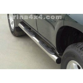 TUBES MARCHE PIEDS INOX D.76 TOYOTA J120 3 PORTES 