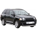 TUBES MARCHE PIEDS INOX D.76 JEEP COMPASS 2007- 
