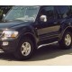 TUBES MARCHE-PIEDS RADIAL INOX D.76 MITSUBISHI PAJERO 2000- 2006 5 P GLS