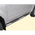 TUBES MARCHE PIEDS INOX 76 NISSAN NAVARA 2005- DOUBLE CAB 