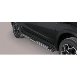 TUBES MARCHE PIEDS OVALE INOX DESIGN SUBARU XV 2012